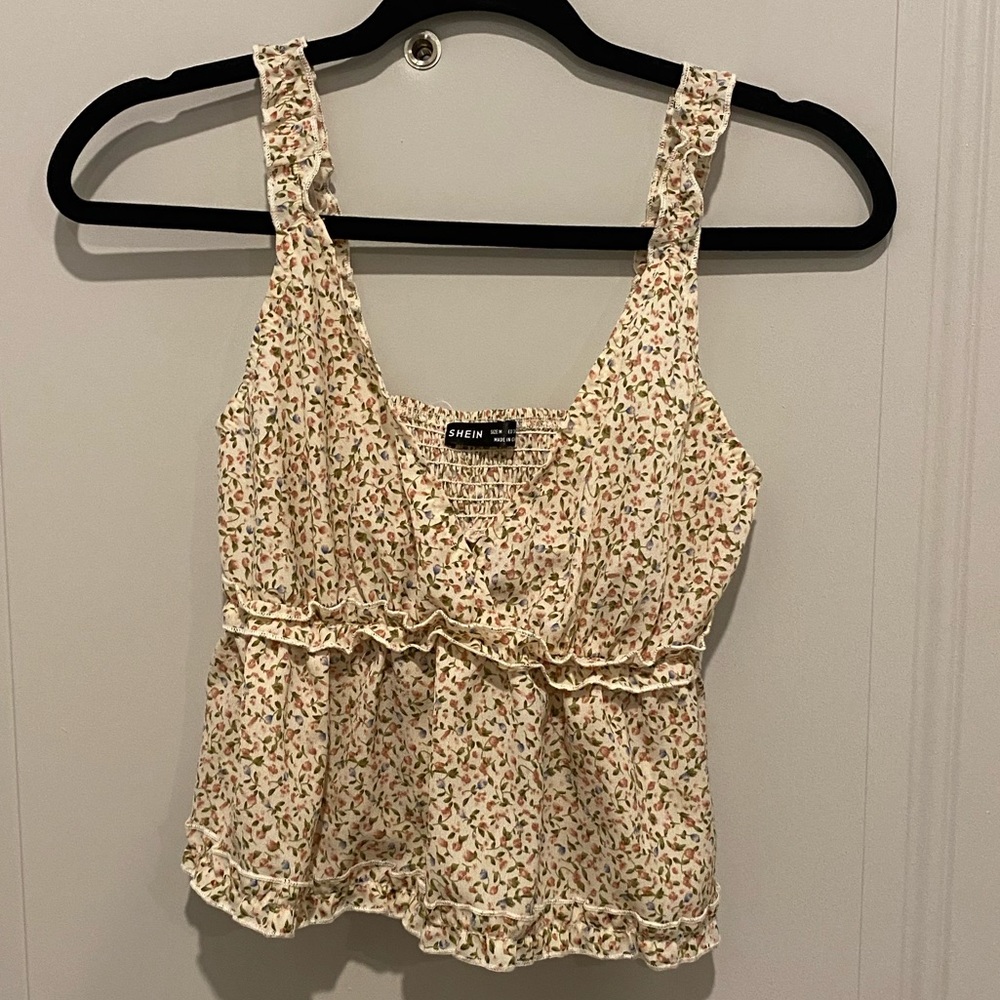 Super cute Shein cropped tank top